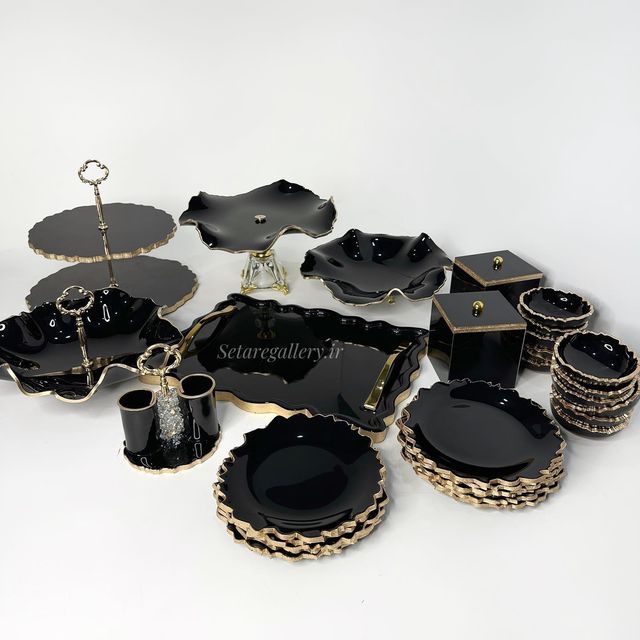 Epoxy resin kitchen set