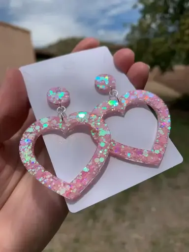 Epoxy Resin Earing