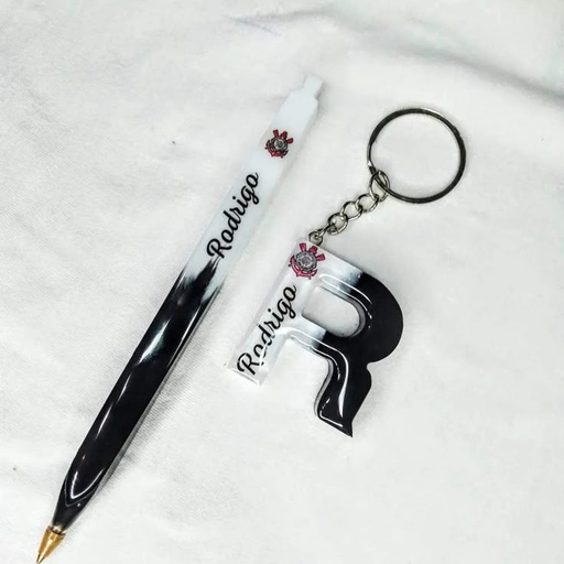 Epoxy resin pen and keychain