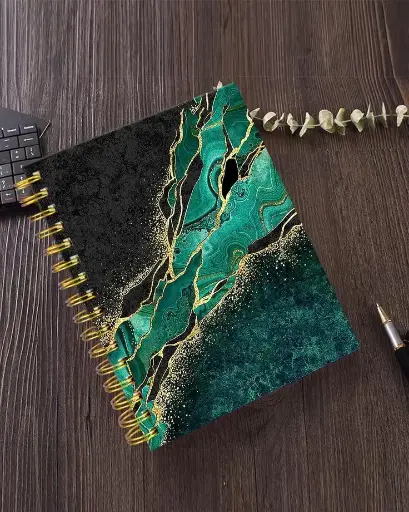 Custom resin notebook