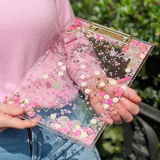 Custom resin clipboard