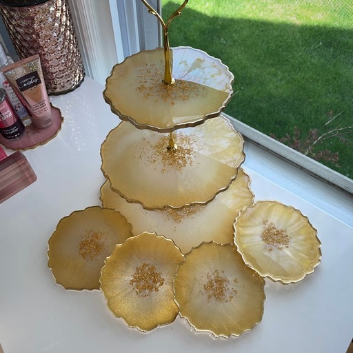 Three Tier Cake Stand Set